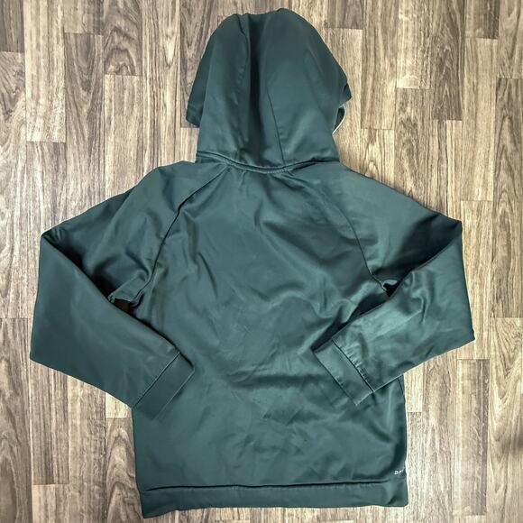 Nike Dri-FIT Dark Green Pullover Hoodie S Men’s Lightweight Performance - Picture 2 of 6